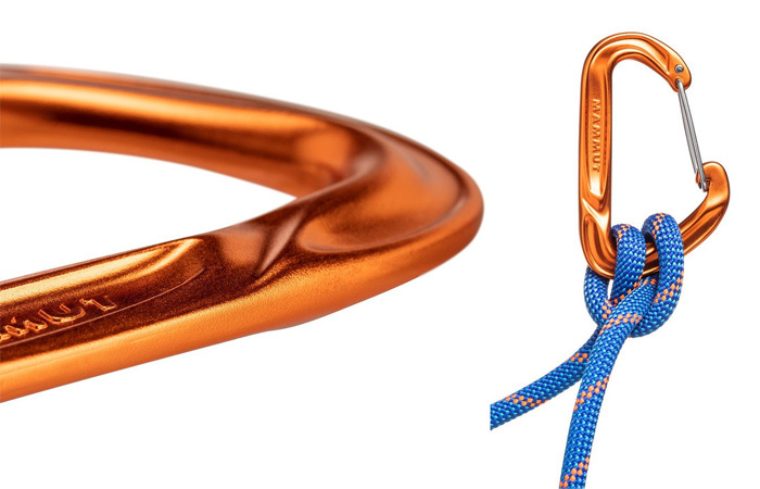 マムート ウォールライト Wall Light ワイヤーゲート オレンジ 23g 2040-01611-1120