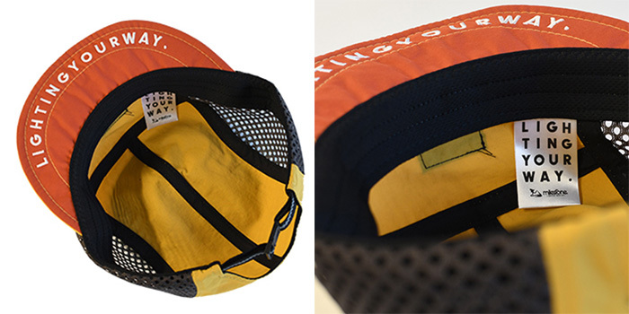 マイルストーン milestone オリジナルキャップ MSC-010 マスタード×ブラウン