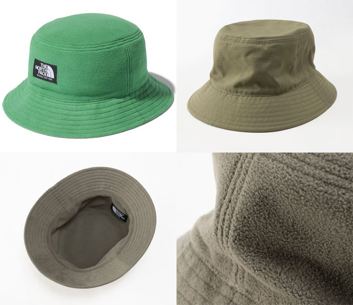 ザ・ノース・フェイス リバーシブルフリースバケットハット ユニセックス ケルプタン Lサイズ NN42032-KT
