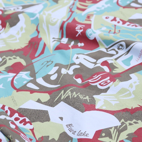 ナンガ NANGA クールタッチシーツ グリーン