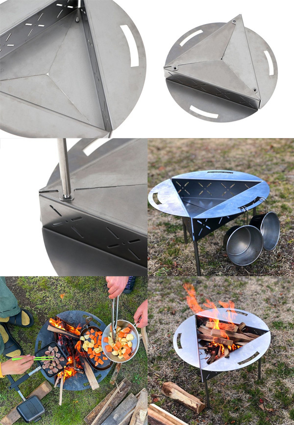 リノット ReKNOT 炎卓 crafted by 野良道具製作所 RKN-102