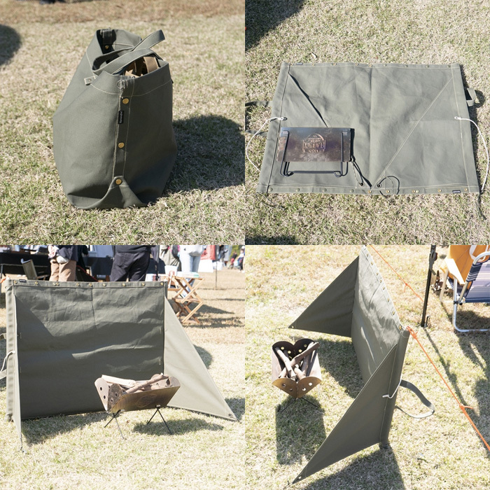 スプーンフル Spoonful Tote #57 焚火トート ファミリー用 SPM00057