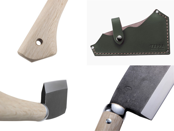 てっぱ TEPPA 薪割鉈 守門 オリーブドラブ 14002