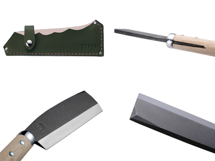 てっぱ TEPPA 焚火鉈 粟 オリーブドラブ 14005