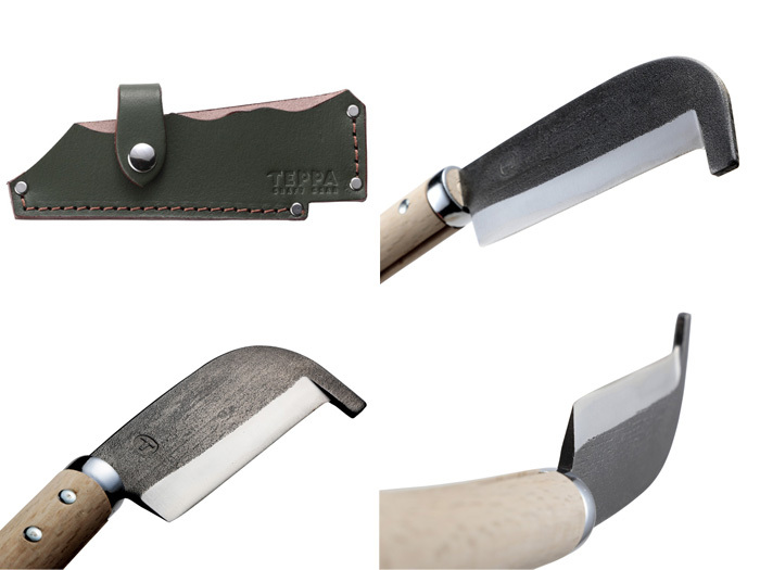 てっぱ TEPPA 焚火鉈 弥彦 オリーブドラブ 14008