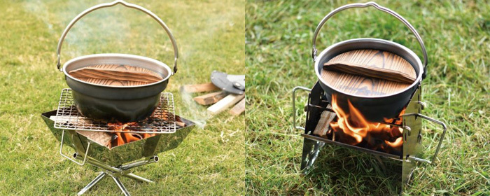 ユニフレーム 焚き火鍋 18cm 659984