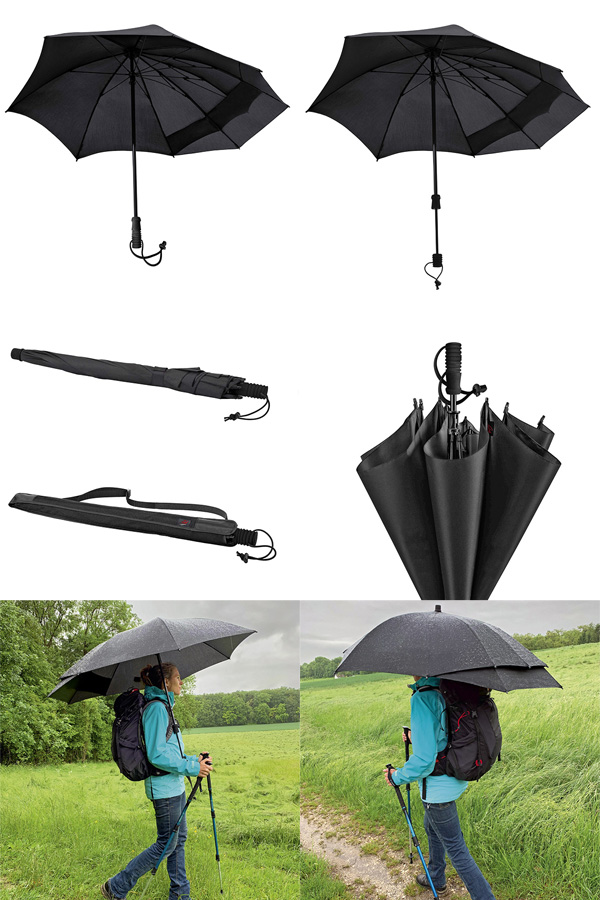 ユーロシルム EuroSCHIRM スウィングバックパック ハンズフリー ブラック 19570020001000