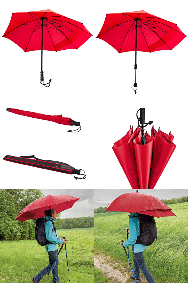 ユーロシルム EuroSCHIRM スウィングバックパック ハンズフリー レッド 19570020002000