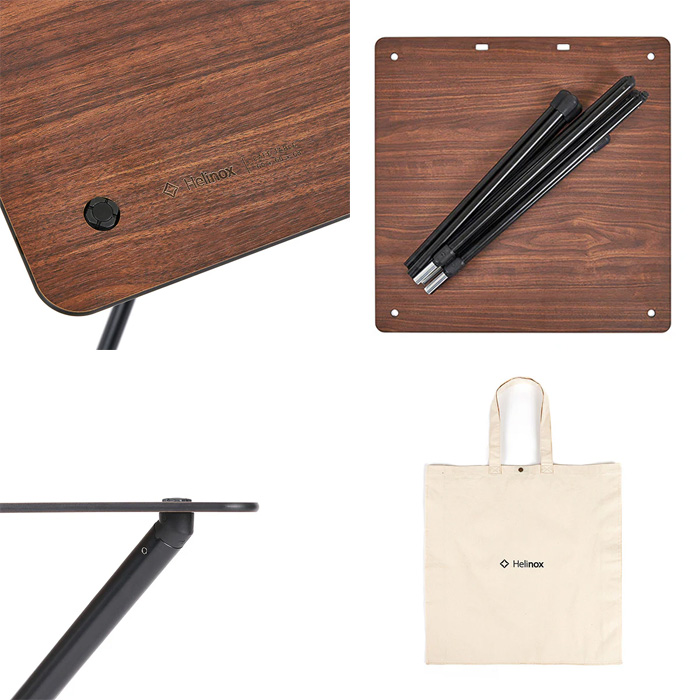 ヘリノックス Helinox カフェテーブル ウォールナット 19750026907000