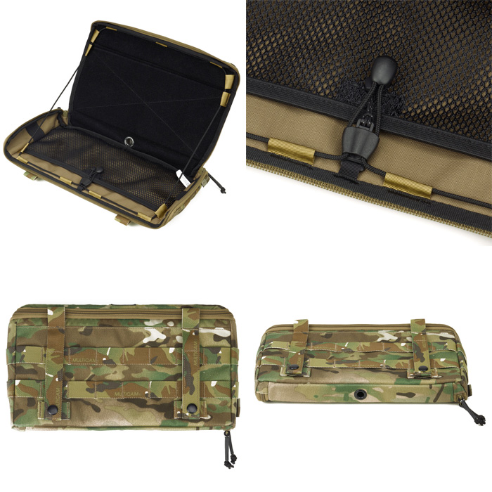 ヘリノックス Helinox タクティカル サイドストレージ スリム Sサイズ マルチカモ 19755036019000