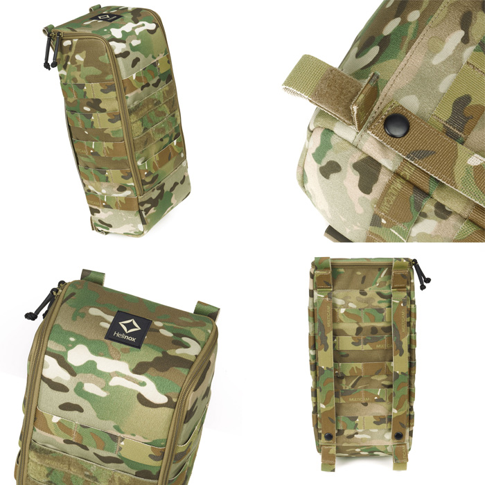ヘリノックス Helinox タクティカル サイドストレージ トール Sサイズ マルチカモ 19755037019000