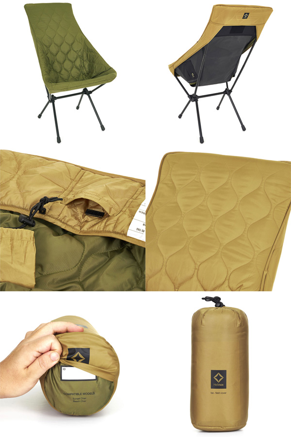 ヘリノックス Helinox タクティカル フィールドカバー サンセットチェア用 コヨーテ/ミリタリーオリーブ 19755040017000