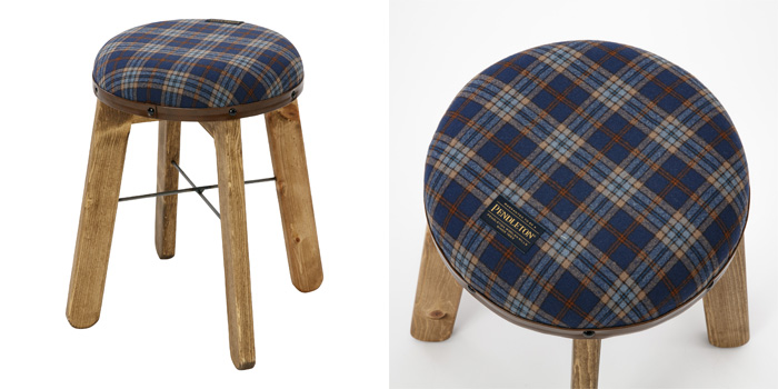 ペンドルトン ウッディバッファローチェックハイチェア ブループレイド 32092 19801839092000
