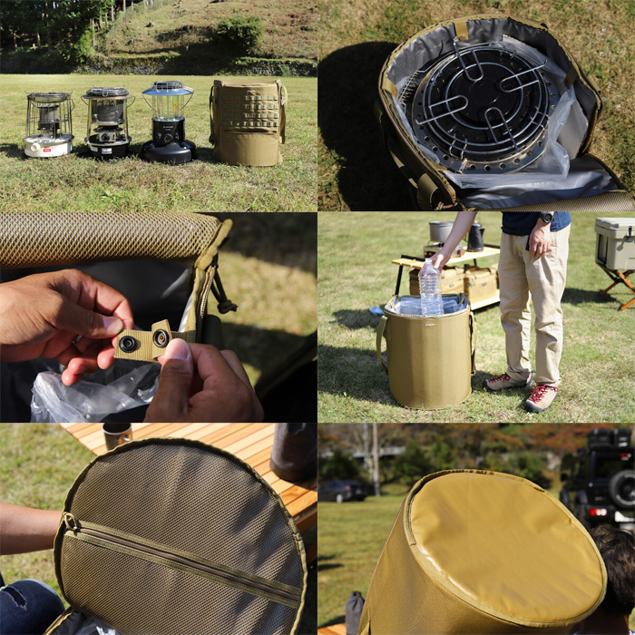 アノバ ANOBA ストーブダストバッグ コヨーテ AN023