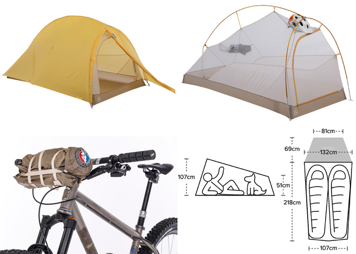 ビッグアグネス Big Agnes フライクリーク HV UL2 バイクパック ソリューションダイ THVFCBP222