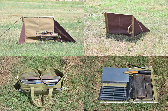 ベルモント 焚き火トート オリーブドラブ BM-422