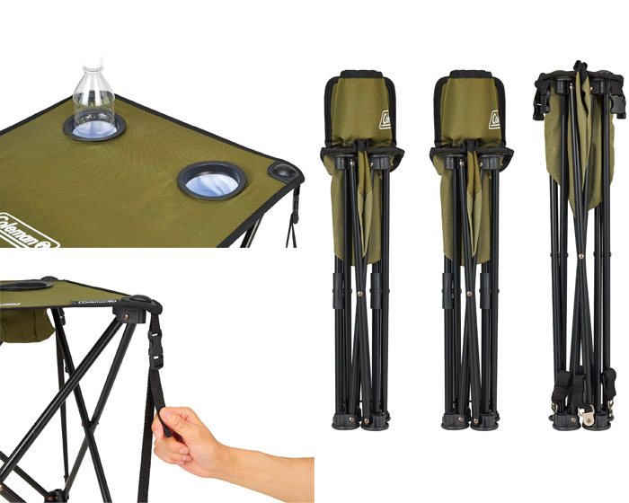 コールマン コンパクトチェアテーブルセット オリーブ 2000038841
