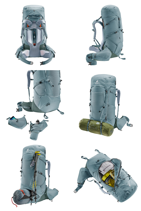 ドイター エアコンタクト コア 55+10 SL シェール×アイビー D3350422-4219