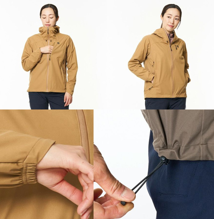 ファイントラック フロウラップフーディ FAW0912