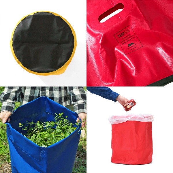 ハイタイド HIGHTIDE タープバッグ ラウンド（M）EZ020-BK