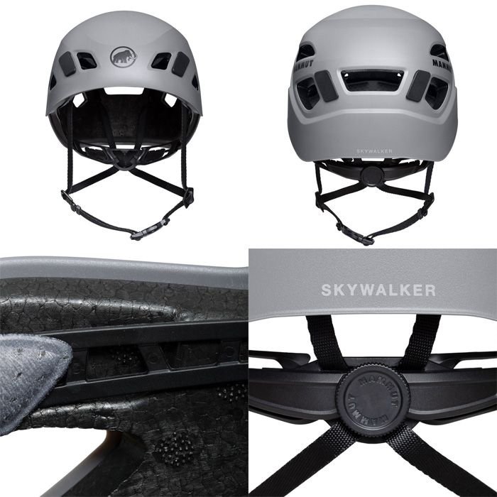 マムート Skywalker 3.0 ヘルメット チタニウム 53-61cm 2030-00300-0051