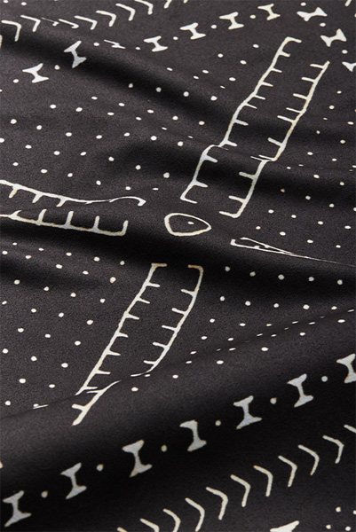 ノマディックス NOMADIX バンダナタオル マッドクロスブラック 170016-09