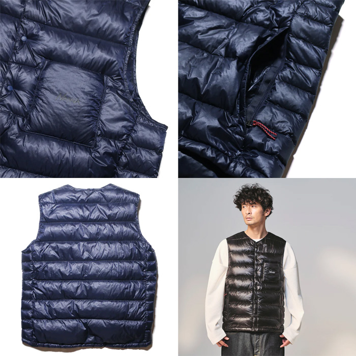 ナンガ NANGA インナーダウンベスト メンズ