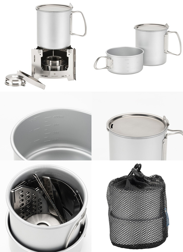 スノーピーク snow peak 火焔ストーブ コーエン クッカーセット BS-010CS