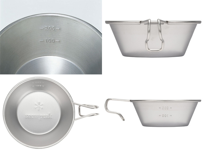 スノーピーク snow peak ステンレスシェラカップ E-203