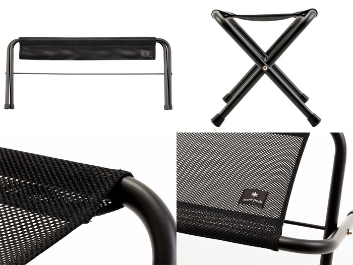 スノーピーク snow peak メッシュFDベンチ ブラック LV-071M-BK