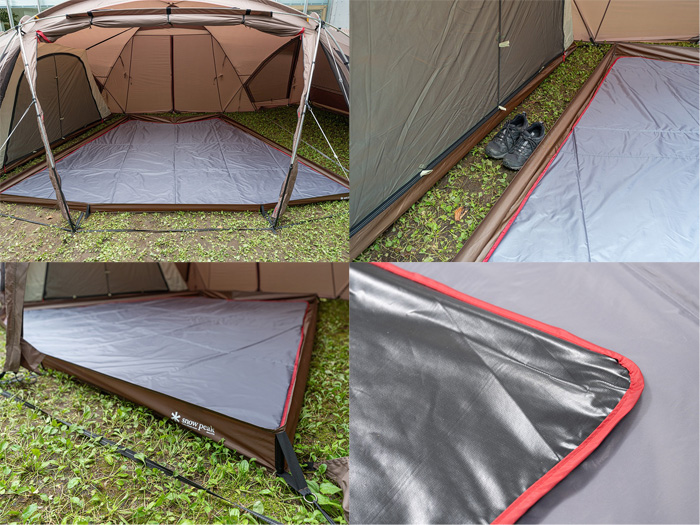 スノーピーク ゼッカ リビングシート フロアマットセット SET-710