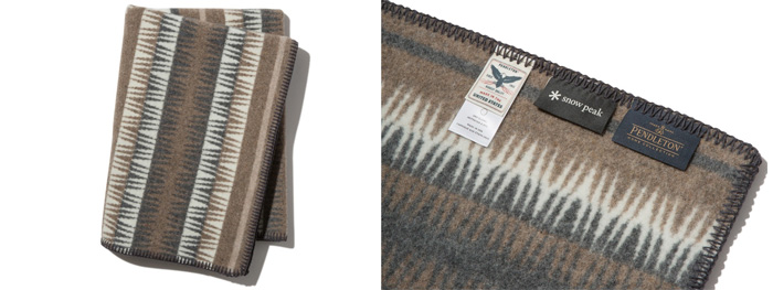 スノーピーク×ペンドルトン Muchacho Blanket One CH ムチャチョブランケット ワン ブラウン SI-PD-22AU001BR