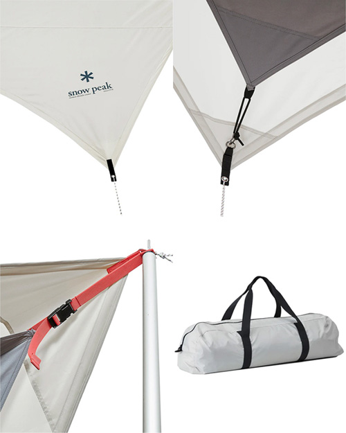 スノーピーク snow peak TAKIBIタープ ヘキサ Mセット TP-440S-US