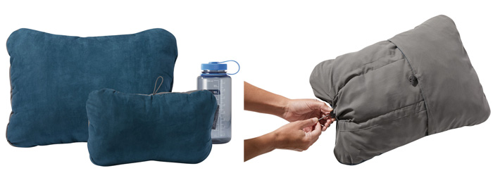 サーマレスト THERMAREST コンプレッシブルピローシンチ スターゲイザーブルー