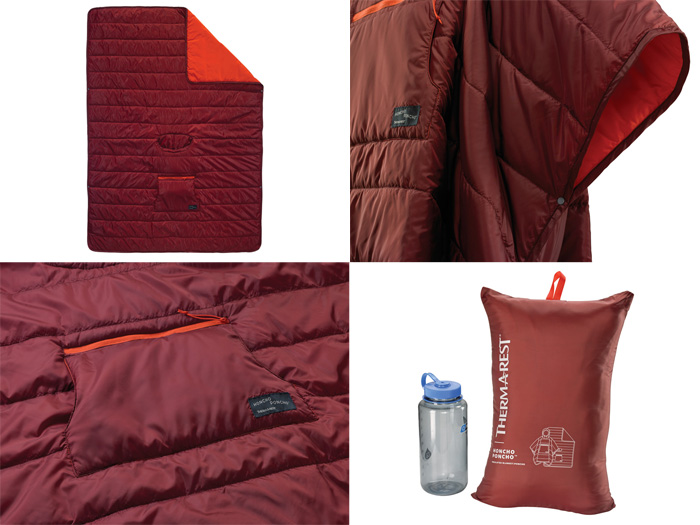 サーマレスト THERMAREST ホンチョポンチョ マーズレッド 30260