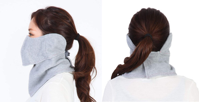 丸福繊維 ぽかぽかフリースヤケーヌ ライトグレー