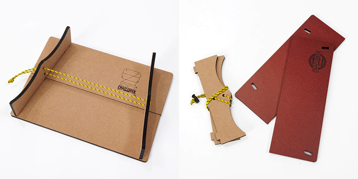 クレイジークリーク CRAZY CREEK フォールディングエコロジーテーブル レザー 12597007009000