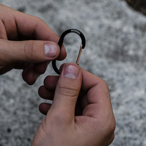 ベアボーンズ BAREBONES ワイヤーゲート カラビナ Sサイズ 3パック ブラック 20230034001003