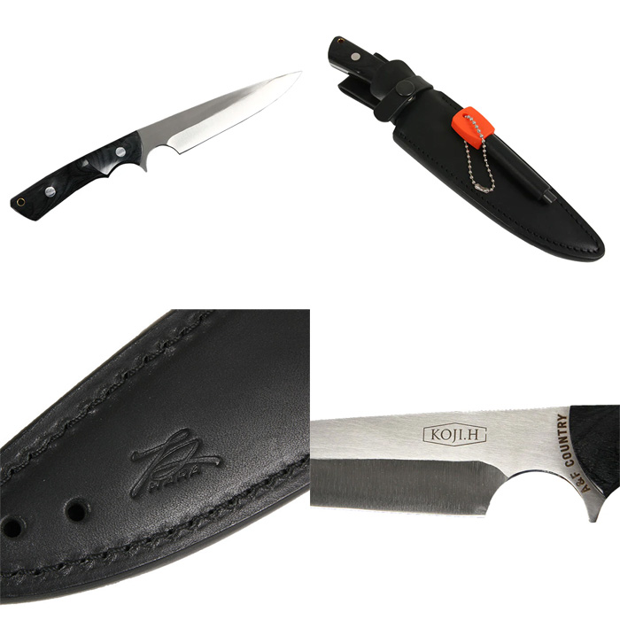 エイアンドエフ A&F ブッシュクラフトナイフ ブラック 80110001001000