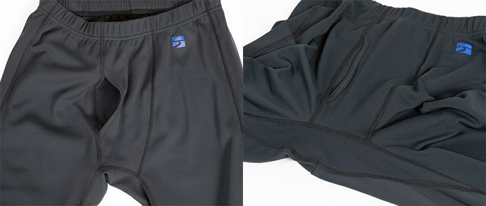 ファイントラック メンズ メリノスピンサーモタイツ ブラック FUM0623-BK