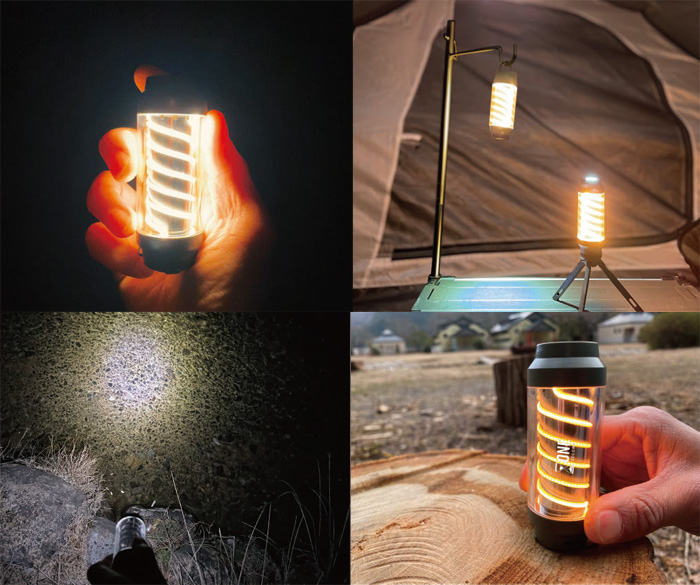 ワンセカンド One Second スパイロー LED ランタン