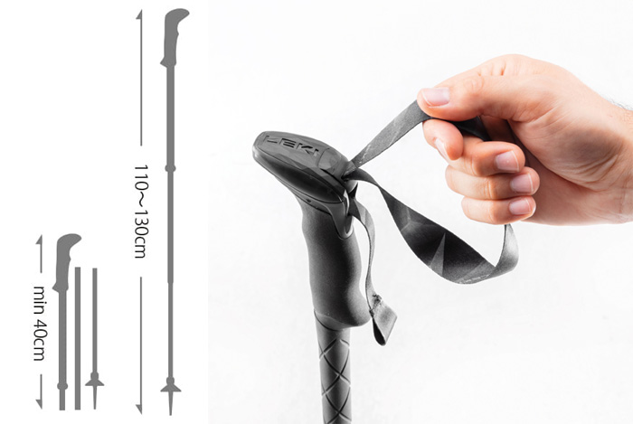 レレキ LEKI マカルー FX TA グレー 1300457-100