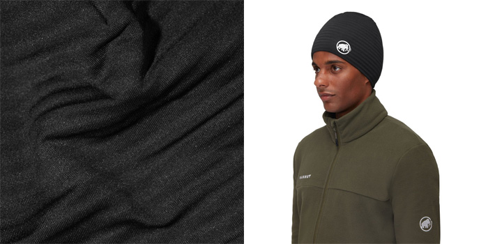 マムート MAMMUT タイスライトビーニー Taiss Light Beanie ブラック 1191-01071-0001