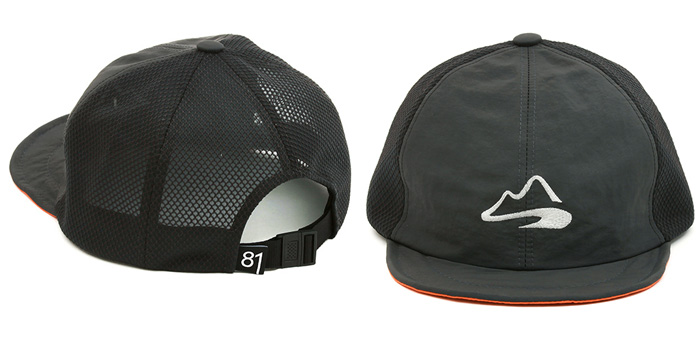 マイルストーン milestone オリジナルキャップ MSC-017 チャコールグレー