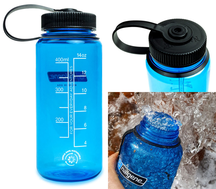 ナルゲン NALGENE 広口0.5L Tritan Renew スレートブルー 91602