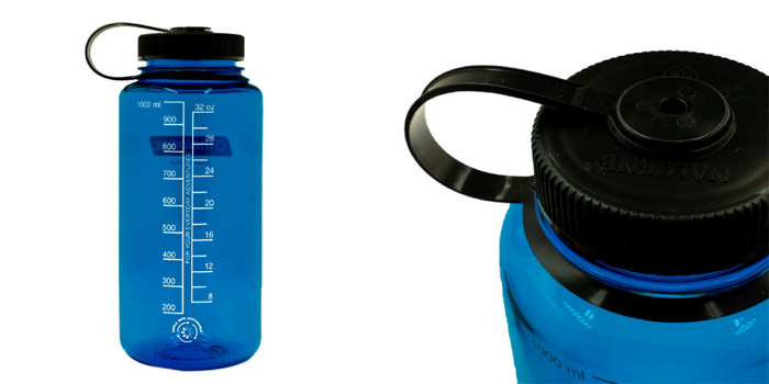 ナルゲン NALGENE 広口1.0L Tritan Renew ブルー 91632