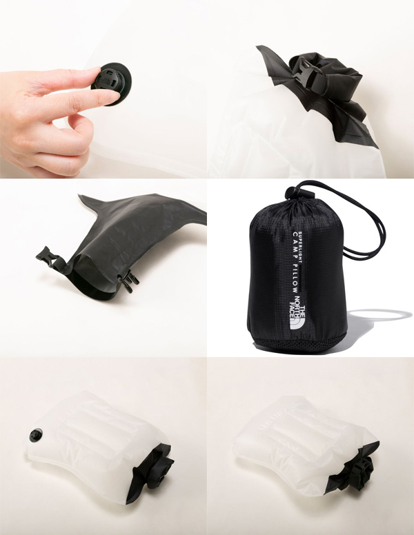 ザ・ノース・フェイス スーパーライトキャンプピロー ブラック NN32325-K