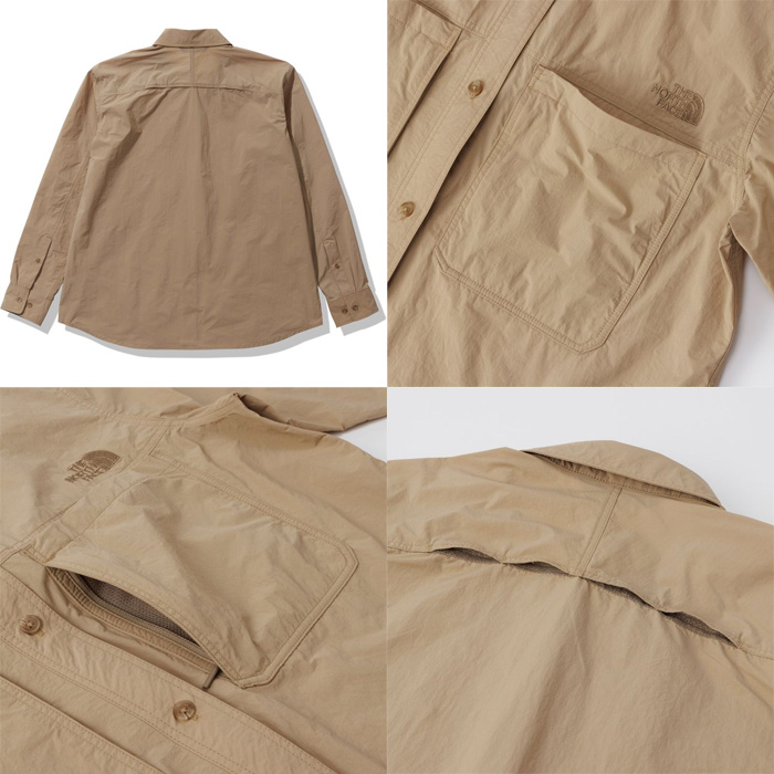 ザ・ノース・フェイス ラッスルキャノピーシャツ レディース ケルプタン NRW12302-KT