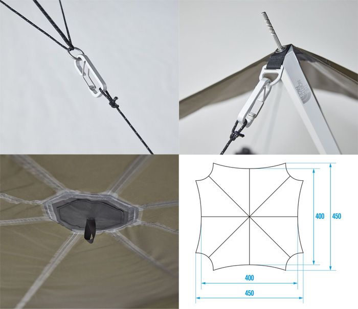 ザ・ノース・フェイス ネブラタープ6 ニュートープグリーン NV22325