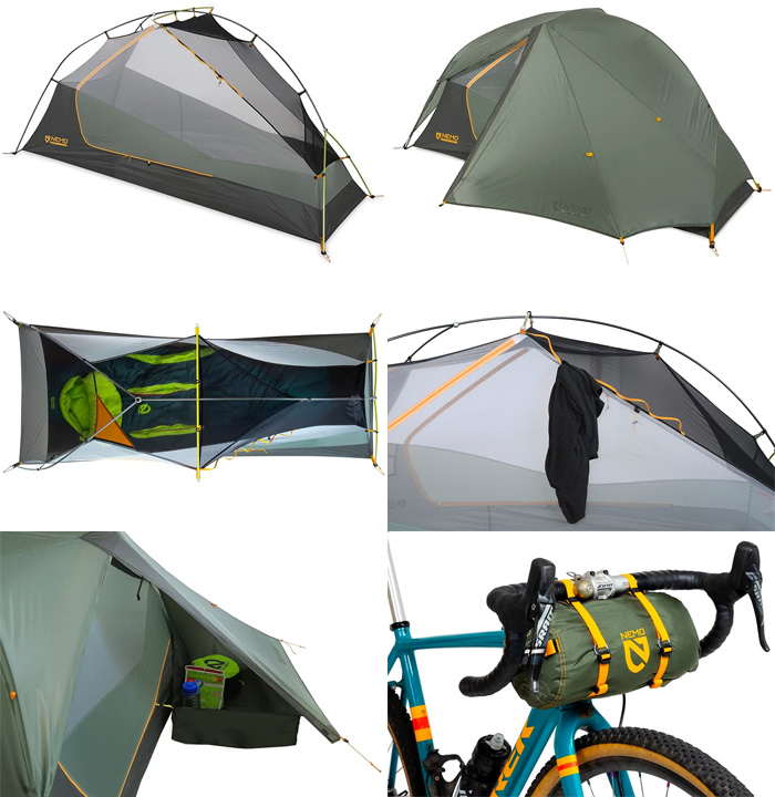 ニーモ NEMO ドラゴンフライ オズモ バイクパック 1P NM-DFBPOS-1P